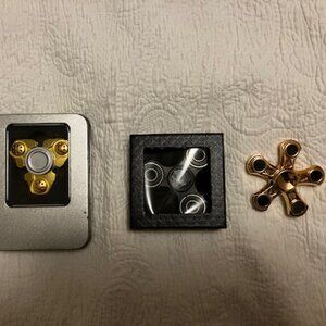 Three Fidget Spinners